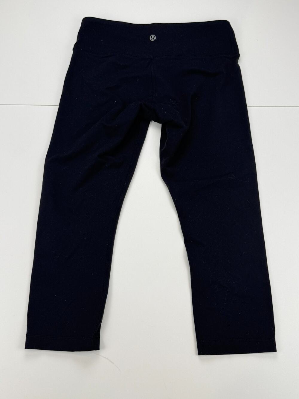 Lululemon Womens 6 Black High Rise Full Length Leggings Yoga Workout Pants